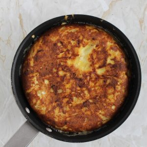 tortilla v panvici