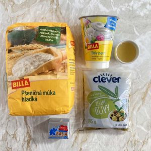 olivové tycinky recept