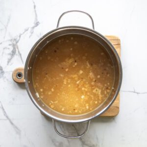 hrášková polievka recept