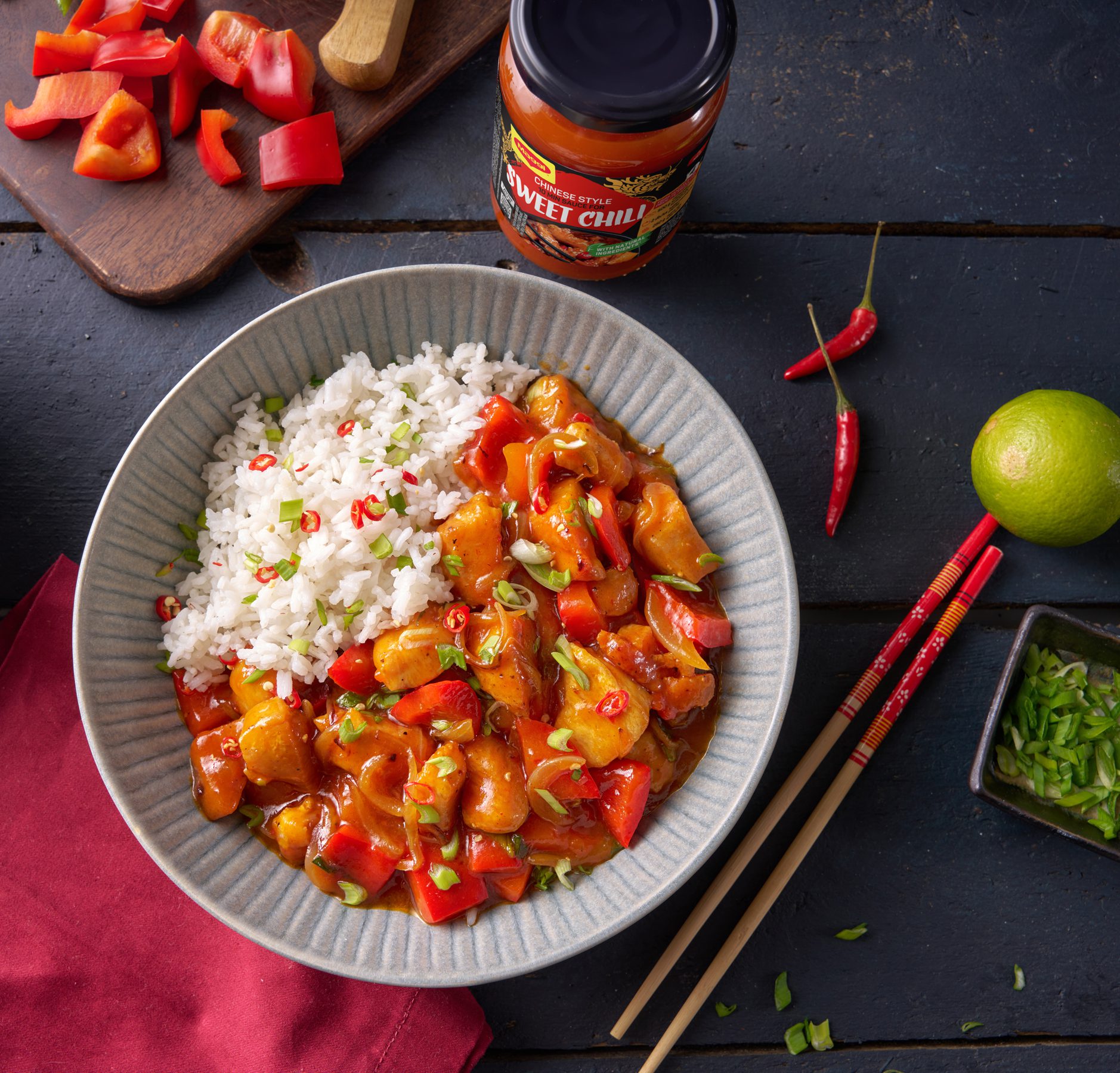 sweet chilly kuracie prsia